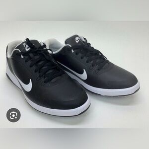 Nike Men Size 9.5 Fitsole Infinity G Golf Shoes CT0531-001 Black White